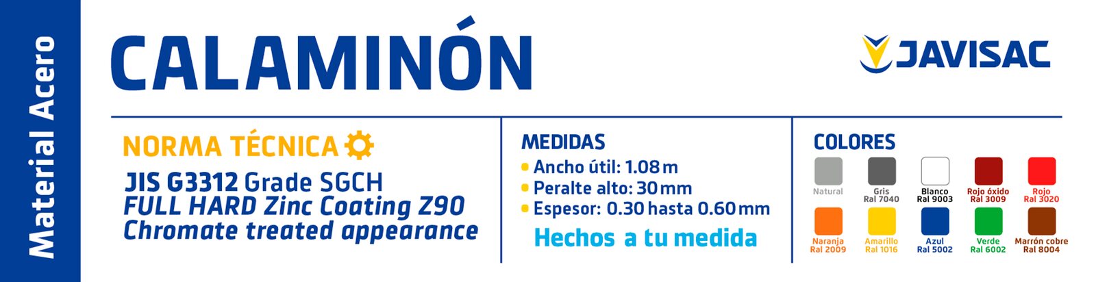 Ficha técnica: Calaminón