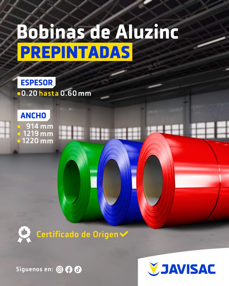 Bobinas de Aluzinc Prepintadas