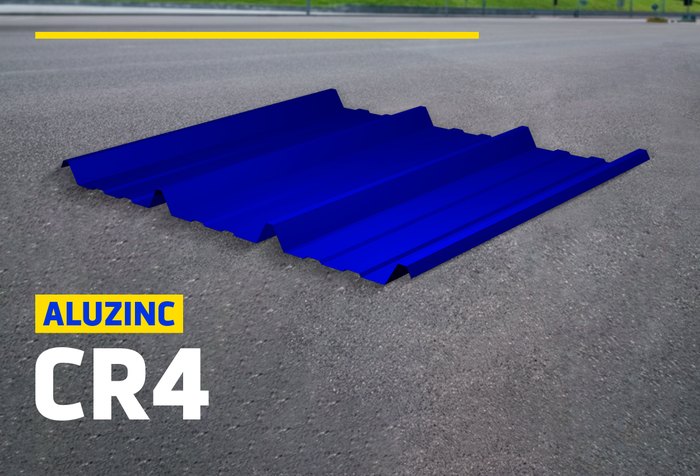 ALUZINC CR4 RECTO AZUL