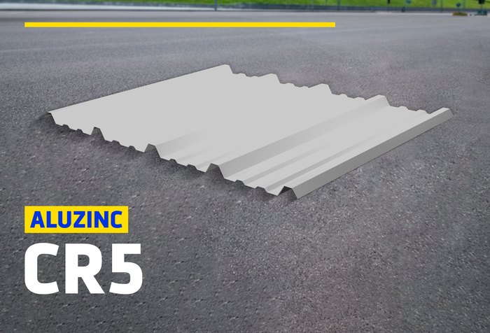 ALUZINC CR5 RECTO BLANCO