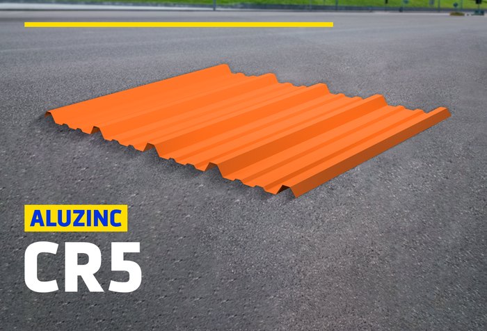 ALUZINC CR5 RECTO NARANJA
