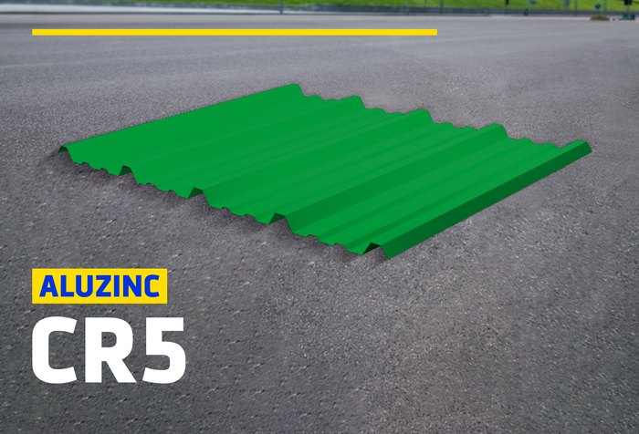 ALUZINC CR5 RECTO VERDE