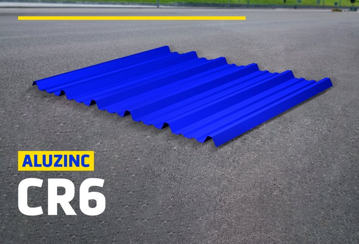ALUZINC CR6 AZUL