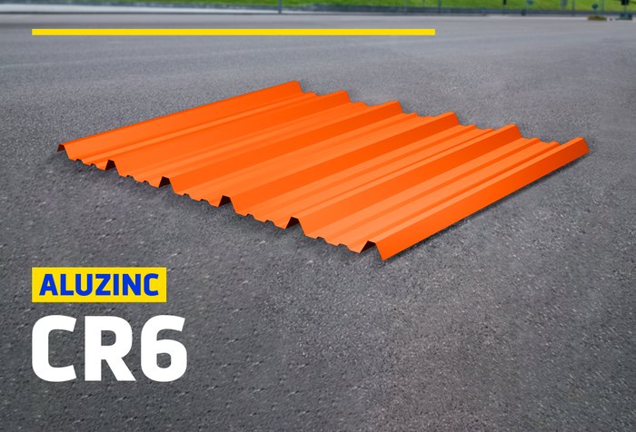ALUZINC CR6 NARANJA