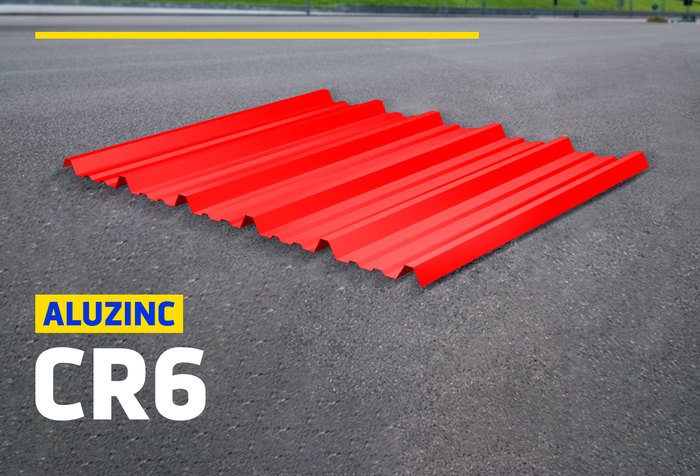ALUZINC CR6 ROJO