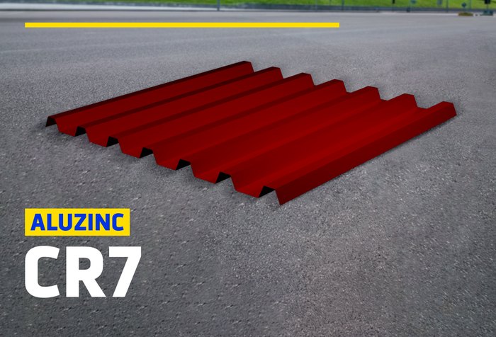 ALUZINC CR7 ROJO ÓXIDO