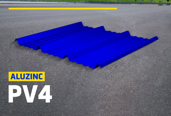 ALUZINC PV4 AZUL