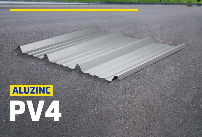 ALUZINC PV4 GRIS