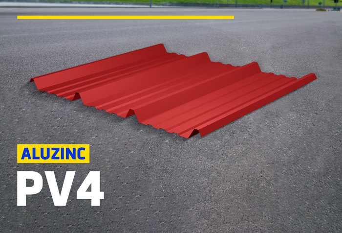 ALUZINC PV4 ROJO
