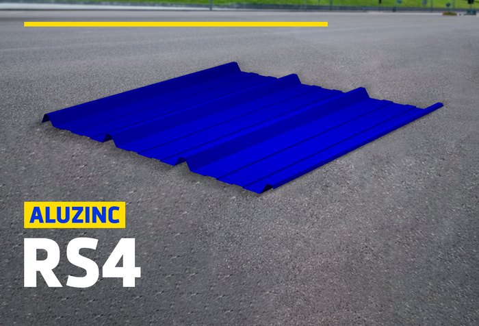 ALUZINC RS4 AZUL