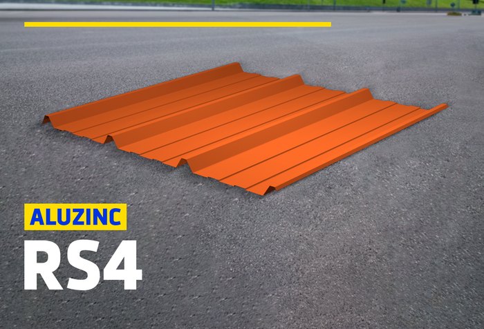 ALUZINC RS4 NARANJA