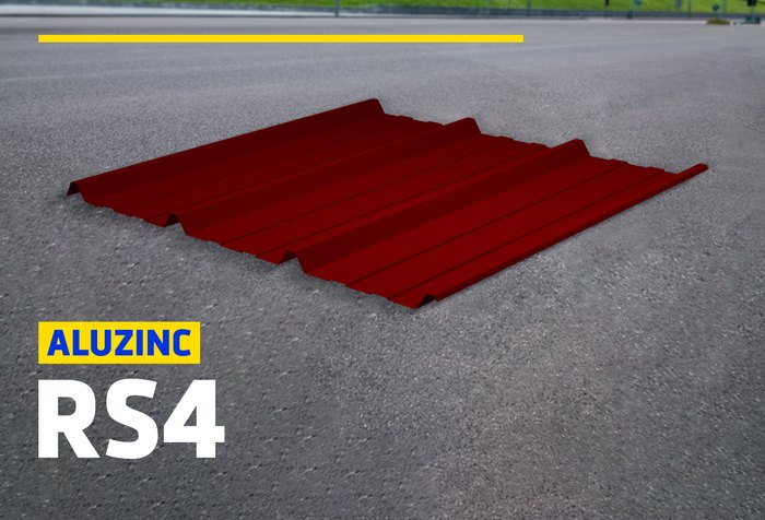 ALUZINC RS4 ROJO ÓXIDO