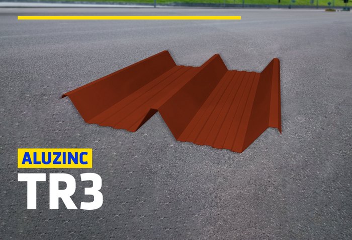 ALUZINC TR3 MARRÓN