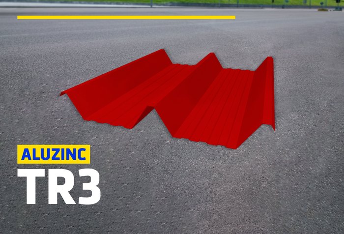 ALUZINC TR3 ROJO