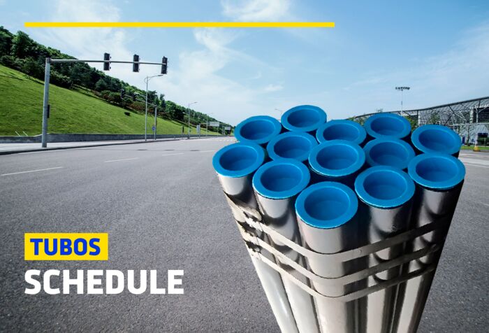 TUBOS SCHEDULE